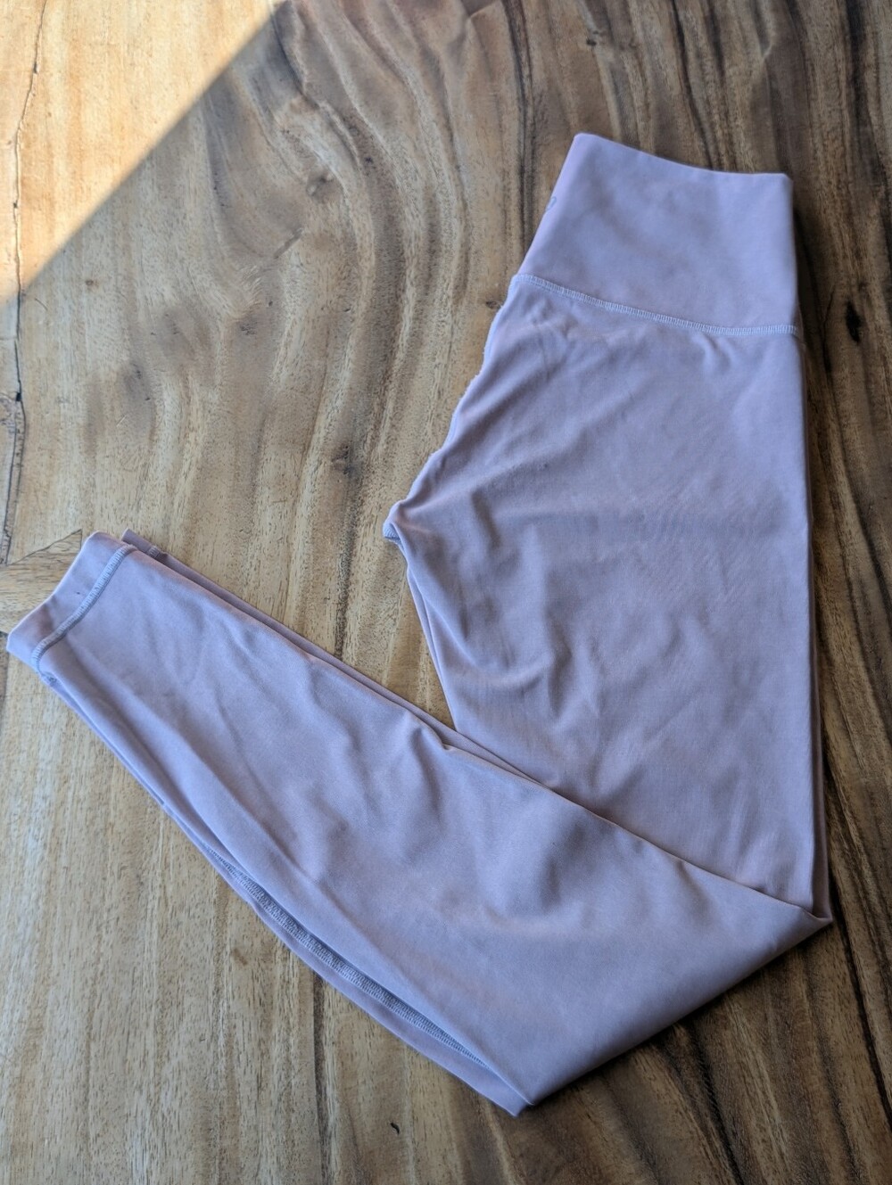 lululemon Wunder Under Light Mauve High-Waist Leggings